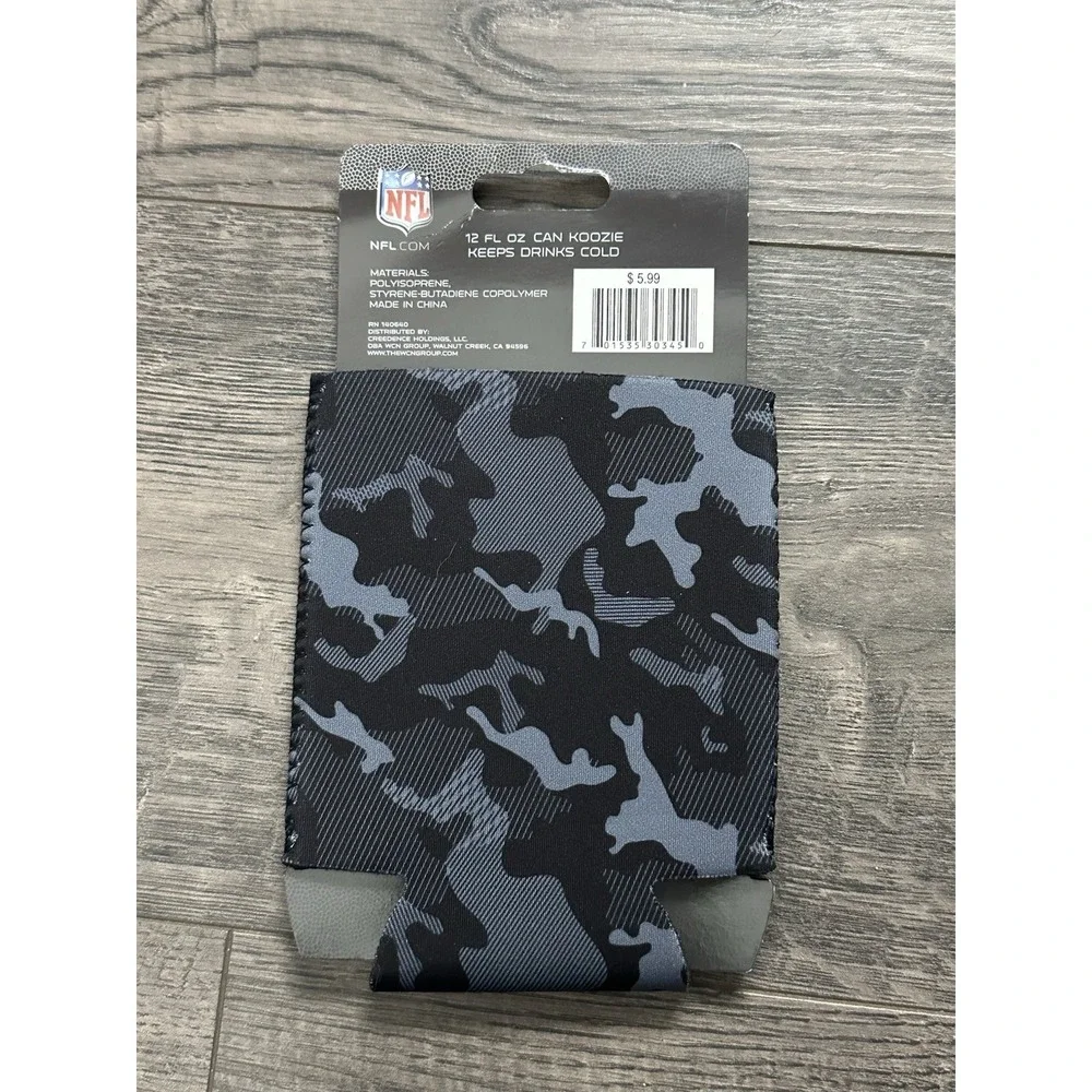 NEW NFL Los Angeles Rams Can Cooler Koozie Holder 12oz Game‎ Time